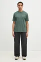 Y-3 t-shirt bawełniany Regular SS Tee zielony JM7870