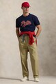 Oblečení Bavlněné tričko Polo Ralph Lauren Tee 710964477 námořnická modř