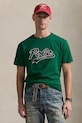 Polo Ralph Lauren t-shirt bawełniany Tee nadruk zielony 710964477