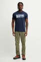 Mammut t-shirt sportowy Trovat 1017.06460 granatowy SS25