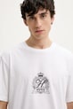 Bavlnené tričko HUGO biela 50538246
