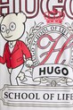 Bombažna kratka majica HUGO 50538254 bela