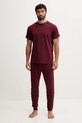 Homewear majica kratkih rukava HUGO 50540912 bordo AW25
