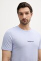 Lindbergh t-shirt niebieski 30.400245.PURPLE.MEL
