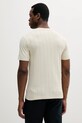 Odzież Lindbergh t-shirt bawełniany 30.400315.LT.STONE beżowy