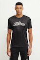 Jack Wolfskin t-shirt sportowy Peak Graphic czarny A63269