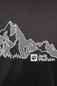 Jack Wolfskin tricou sport Peak Graphic A63269 negru