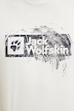 Jack Wolfskin t-shirt Brand A64116 beige