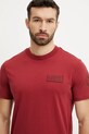 Napapijri t-shirt bawełniany S-Amundsen czerwony NP0A4IN8R1E1