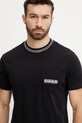 Napapijri tricou din bumbac S-Murlo negru NP0A4IEJ9411