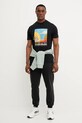 Napapijri tricou din bumbac S-Arbia NP0A4IE39411 negru SS25