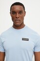 Îmbrăcăminte Napapijri tricou din bumbac S-Iaato NP0A4HFZI831 albastru