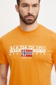 Napapijri t-shirt in cotone S-Aylmer arancione NP0A4HTOA701