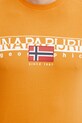 Napapijri tricou din bumbac S-Aylmer NP0A4HTOA701 portocaliu