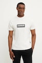 Pamučna majica Napapijri S-Box Planet friendly bijela NP0A4I3LN1A1