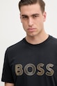 Oblečenie Tričko BOSS Green 50535170 tmavomodrá