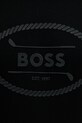 Bavlnené tričko BOSS Green čierna 50537825