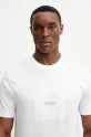 BOSS Green tricou din bumbac alb 50538096