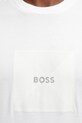 BOSS Green t-shirt bawełniany 50538096 biały