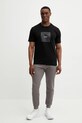 BOSS Green tricou din bumbac 50538096 negru SS25