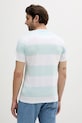 Дрехи Памучна тениска Barbour Whalton Stripe T-Shirt MTS1255 син