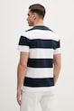 Oblečení Bavlněné tričko Barbour Whalton Stripe T-Shirt MTS1255 námořnická modř