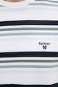 Barbour t-shirt bawełniany Houstead Stripe Tailored Fit T-Shirt MTS1392 biały