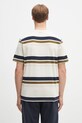 Odzież Barbour t-shirt bawełniany Golborne Stripe Relaxed Fit T-Shirt MTS1409 beżowy