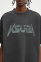 Bavlněné tričko KSUBI Electric Ekcess šedá MPS25TE009