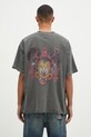 Clothing KSUBI cotton t-shirt Fuego Ekcess MPS25TE026 gray