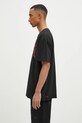 KSUBI t-shirt bawełniany Fuego Biggie MPS25TE043 czarny SS25