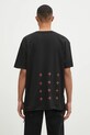 Îmbrăcăminte KSUBI tricou din bumbac Fuego Biggie MPS25TE043 negru