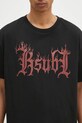KSUBI t-shirt bawełniany Fuego Biggie czarny MPS25TE043