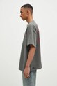 KSUBI t-shirt bawełniany Global Ekcess MPS25TE016 szary SS25