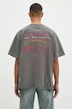 Îmbrăcăminte KSUBI tricou din bumbac Global Ekcess MPS25TE016 gri