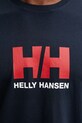 Helly Hansen pamut póló HH LOGO 54596 sötétkék