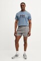 Helly Hansen tricou din bumbac HH LOGO 54596 albastru SS25