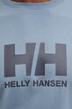 Helly Hansen tricou din bumbac HH LOGO 54596 albastru