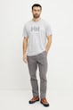 Sportovní triko Helly Hansen Tech Graphic 49574 šedá SS25