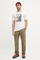 Helly Hansen tricou sport Race Graphic 34419 alb SS25