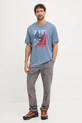 Helly Hansen maglietta sportiva Race Graphic 34419 blu SS25