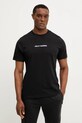 Бавовняна футболка Helly Hansen CORE 54598 чорний SS25