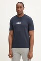 BOSS tricou print bleumarin 50540593