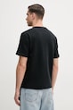 Bavlněné lounge tričko BOSS 50540519 černá SS25