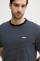 BOSS Orange tricou din bumbac bleumarin 50499334