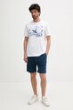 BOSS Orange t-shirt bawełniany 50539187 biały SS25