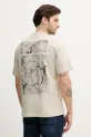 Abbigliamento BOSS Orange t-shirt in cotone 50539188 beige