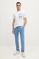 BOSS Orange t-shirt bawełniany 50539194 biały SS25