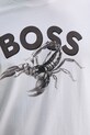 BOSS Orange t-shirt bawełniany 50539196 biały
