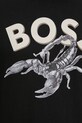 Бавовняна футболка BOSS Orange 50539196 чорний